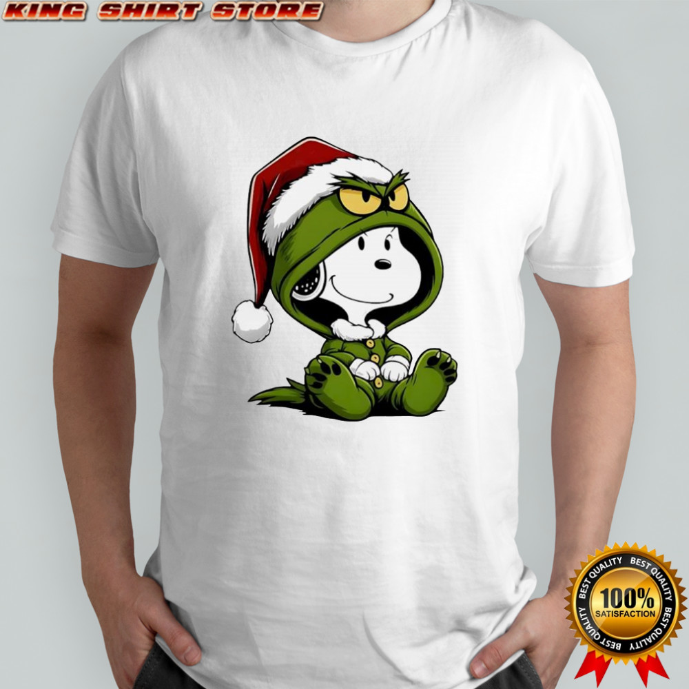 Snoopy Grinch Christmas shirt