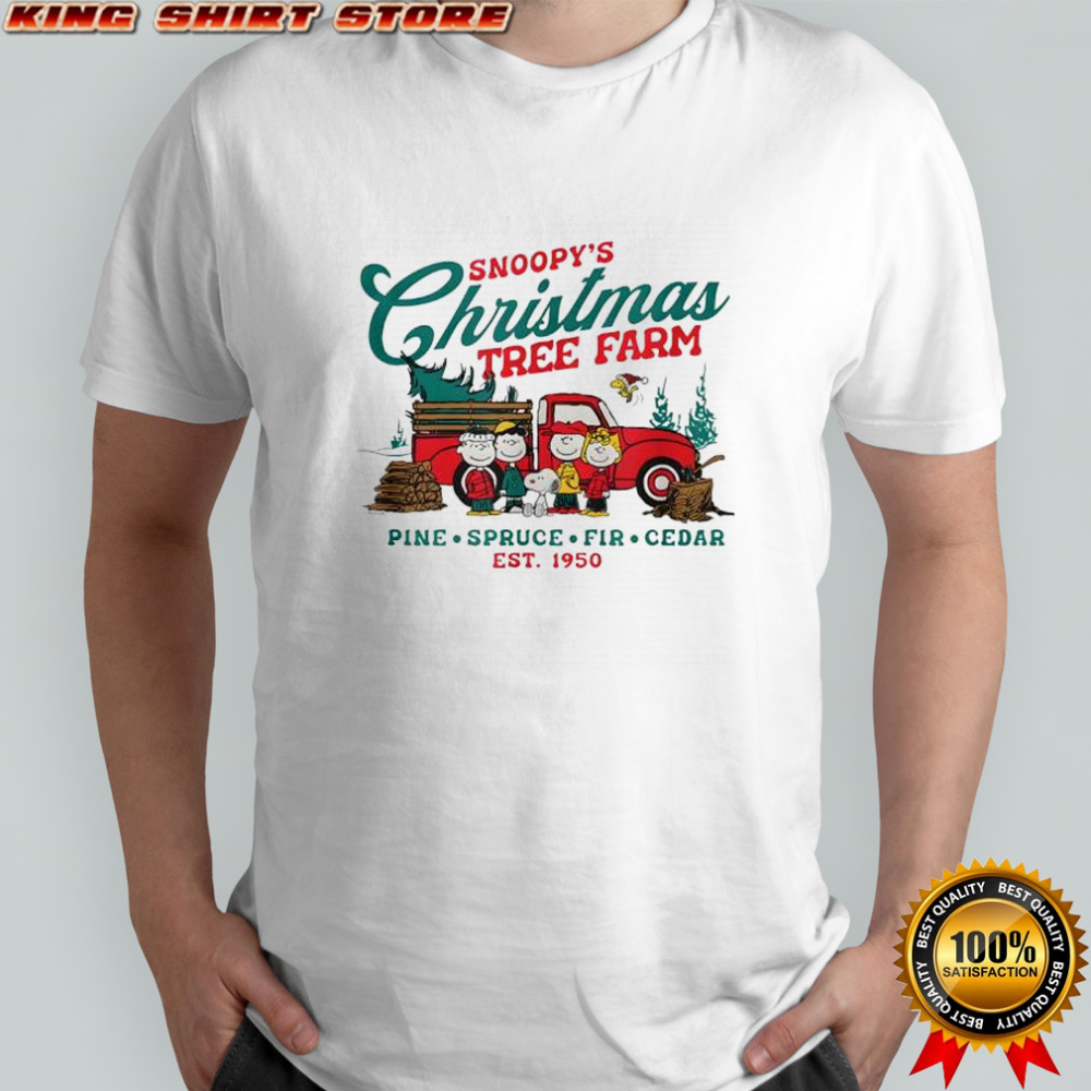 Snoopy’s Christmas Tree Farm – Est 1950 shirt