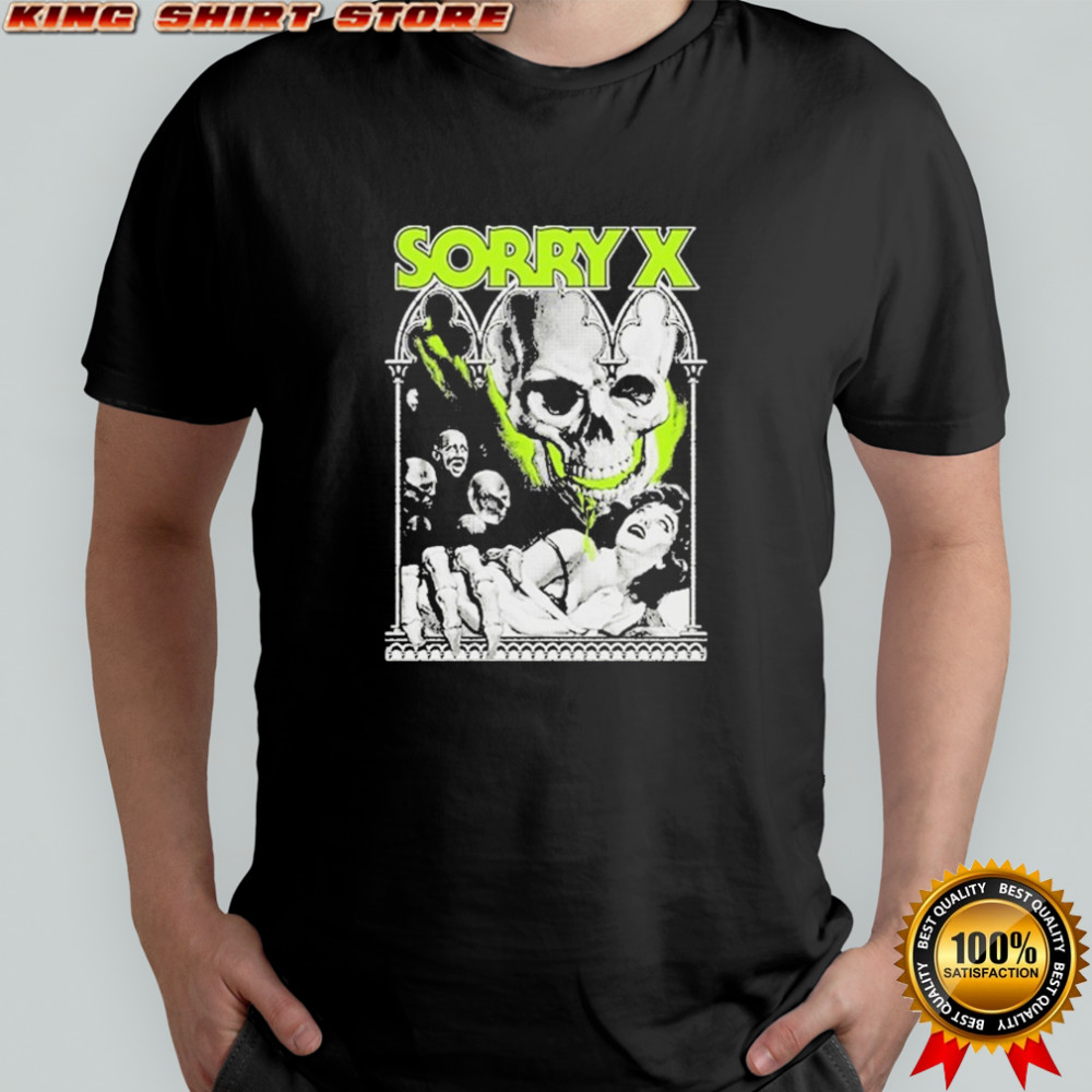 Sorry X Skull T-shirt
