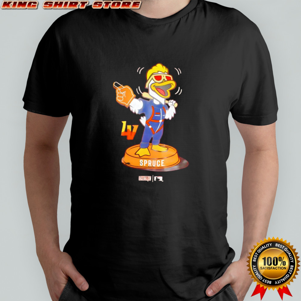 Spruce mascots for the Las Vegas Aviators baseball team shirt