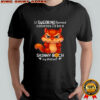 Squirrel if swearing burned calories i’d be a skinny bitch by now shirt