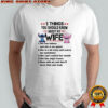 Stitch 5 things you should know about my wife she has tattoos and she is my queen she is a bit crazy shirt