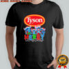 Stitch Merry Christmas x Tyson Foods Inc. logo shirt