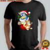 Stocking stuffer Bluey and Bingo cartoon shirt
