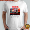 Stranger Things S1-S5 Vintage Graphic Movie signature shirt