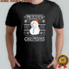 Sweater Al Fresco Snowman Merry Christmas T-shirt