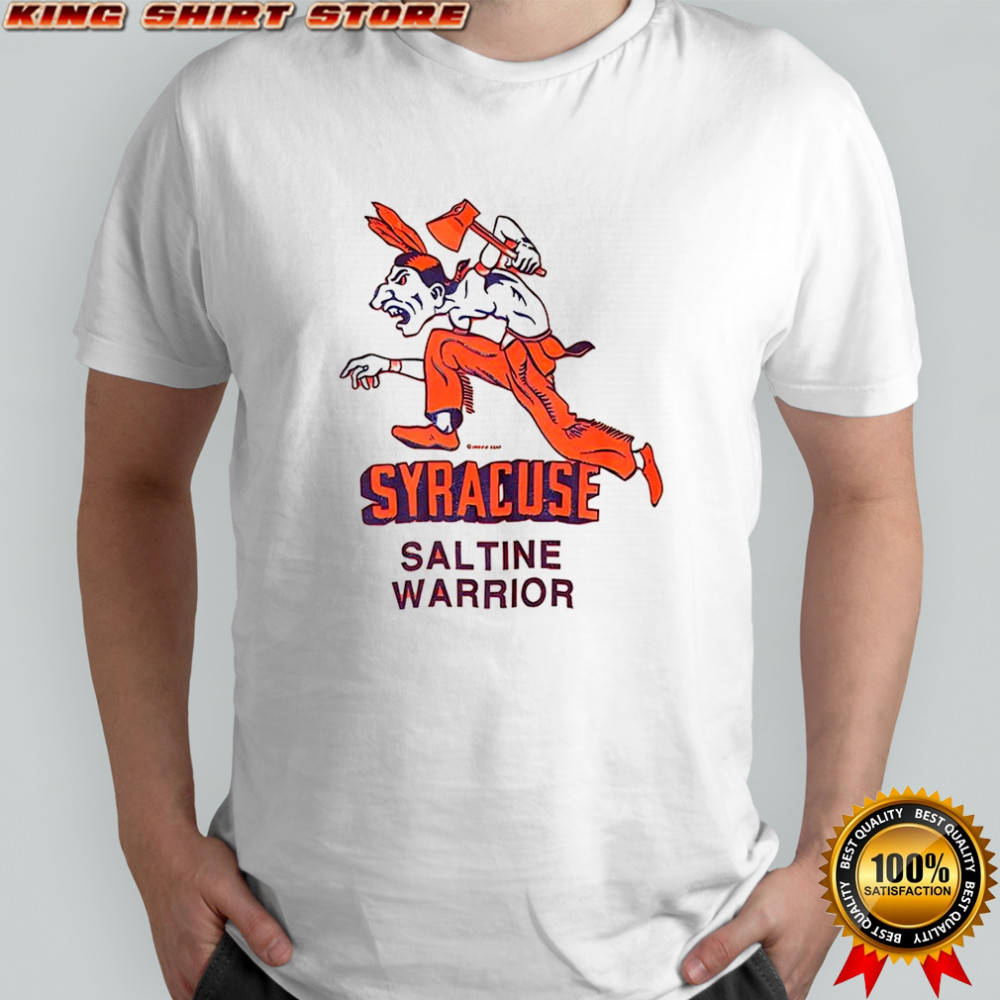 Syracuse Saltine Warriors Mascot logo shirt