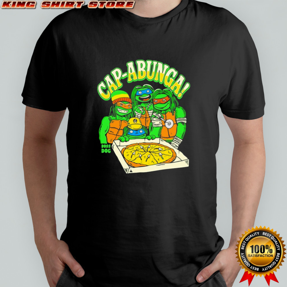 Teenage Mutant Ninja Turtles Cap Abunga! Pizza T-shirt