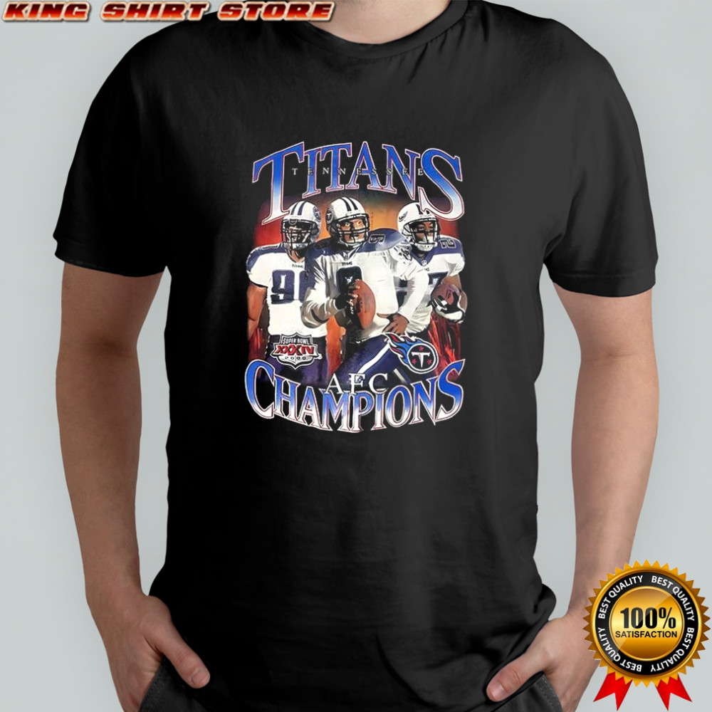 Tennessee Titans AFC Champions vintage shirt