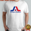 Texas Rangers baseball Arlington stadium logo shirt
