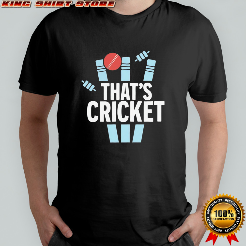 That’s Cricket logo shirt