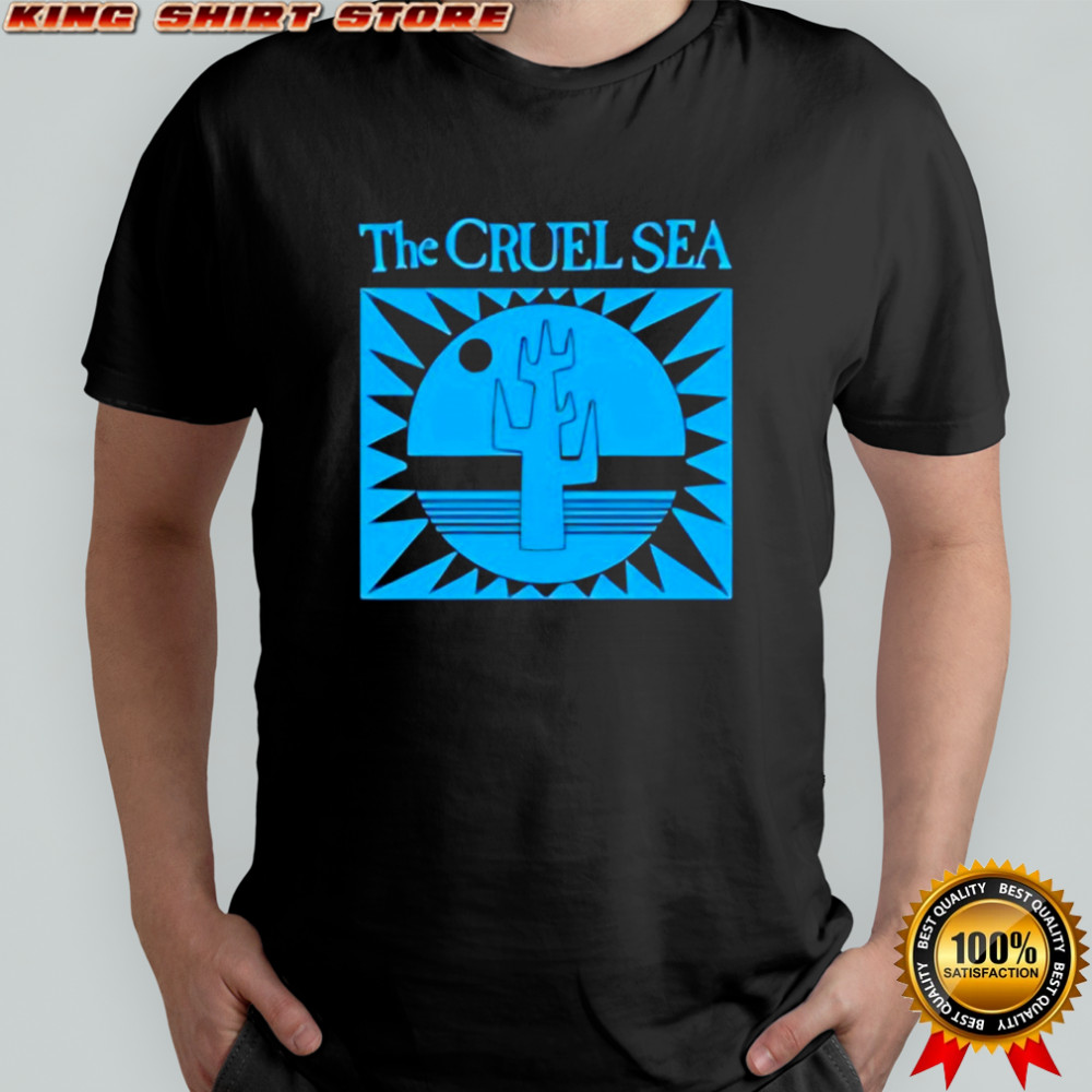 The Cruel Sea Blue Cactus graphic shirt