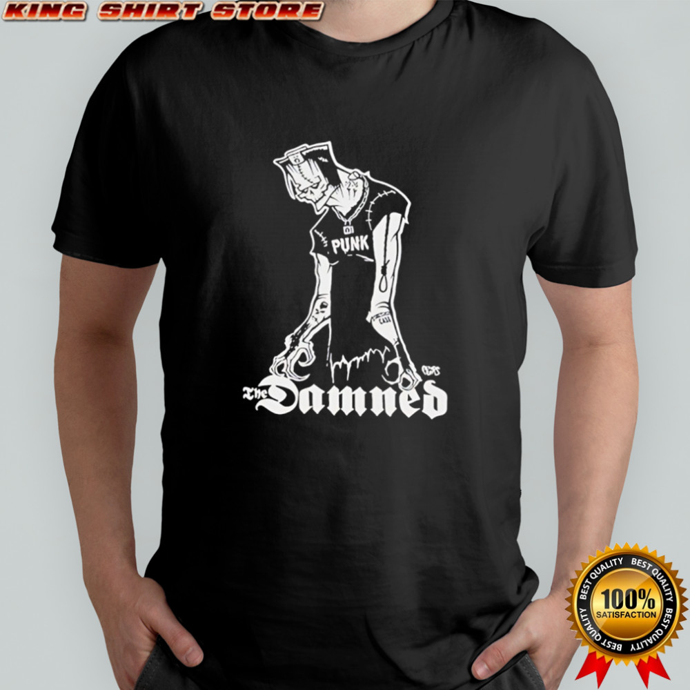 The Damned Black Tee Stage Worn shirt