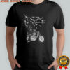 The dark hearts Motorcycle Death lighting burning shirt