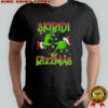 The Grinch 6 7 Christmas Skibidi Rizzmas 67 Holiday Hands T-Shirt
