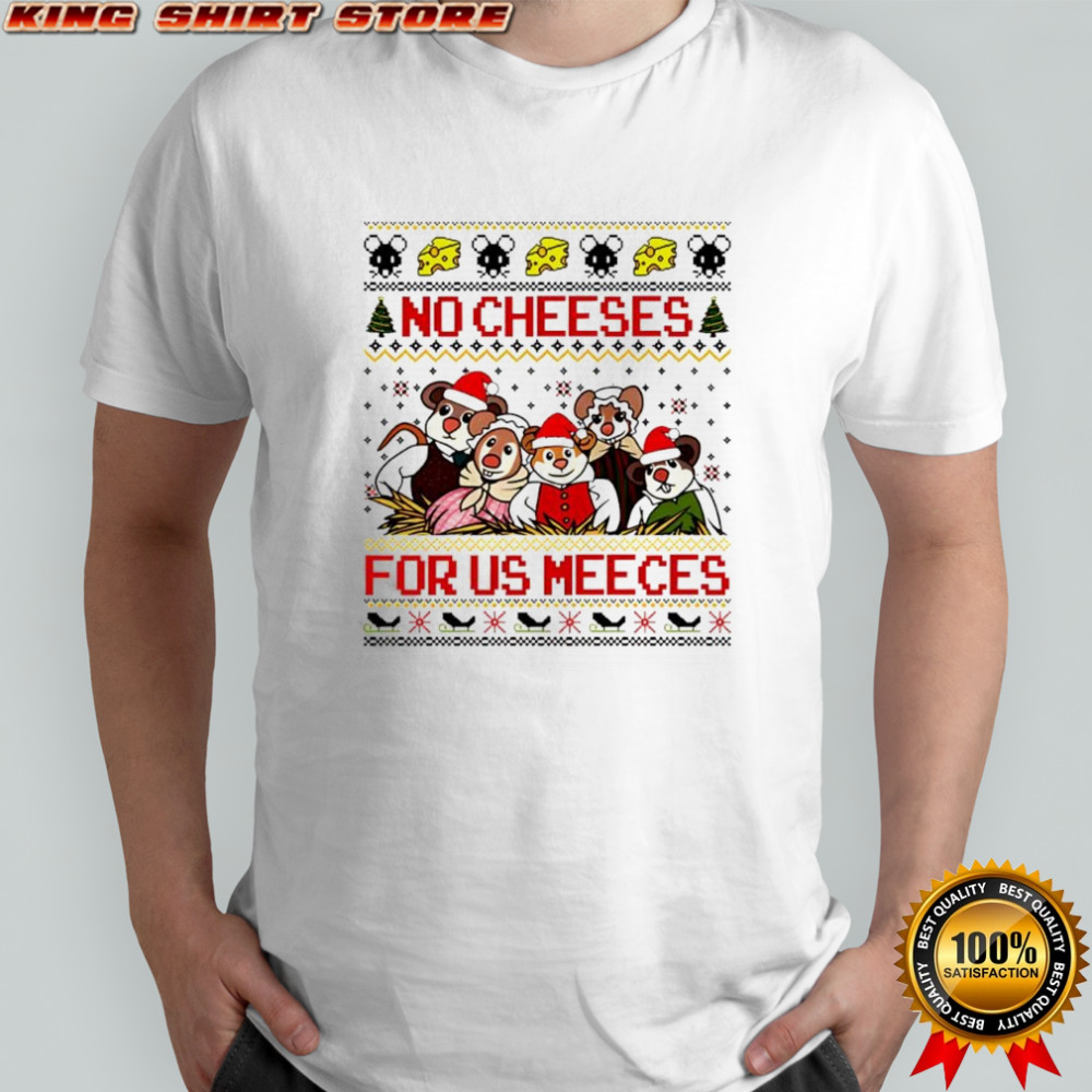 The Muppets Christmas Carol No Cheeses for Us Meeces hamsters shirt