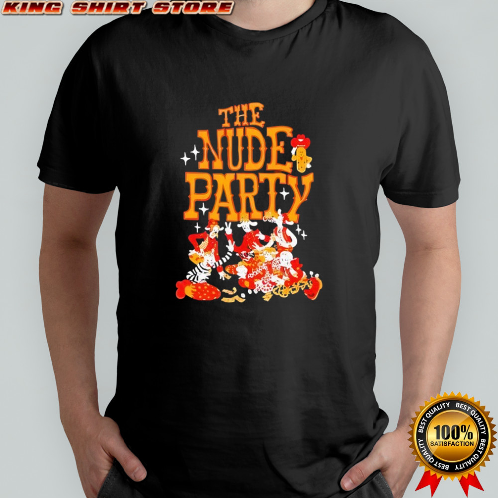 The nude party Happy Halloween shirt