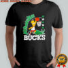 The Simpsons Bart x Milwaukee Bucks shirt