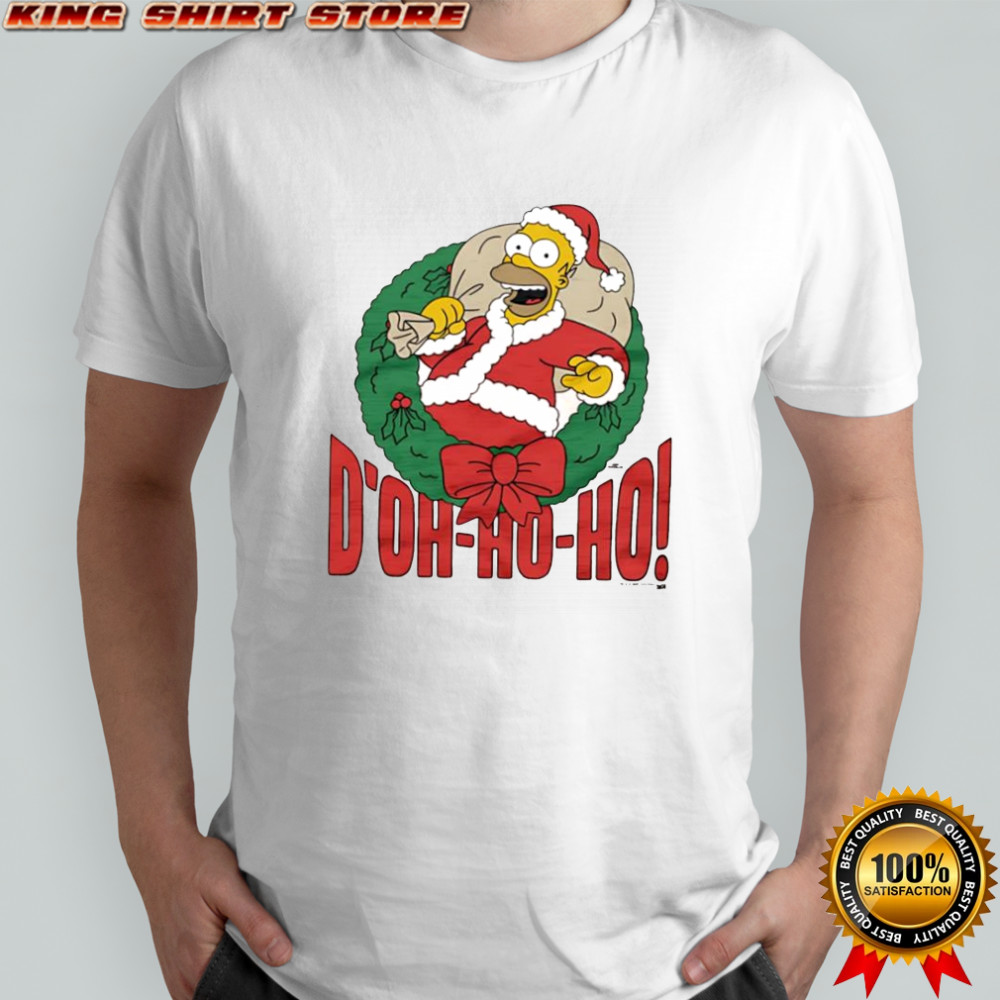 The Simpsons Homer D’oh-Ho-Ho Christmas chaos shirt