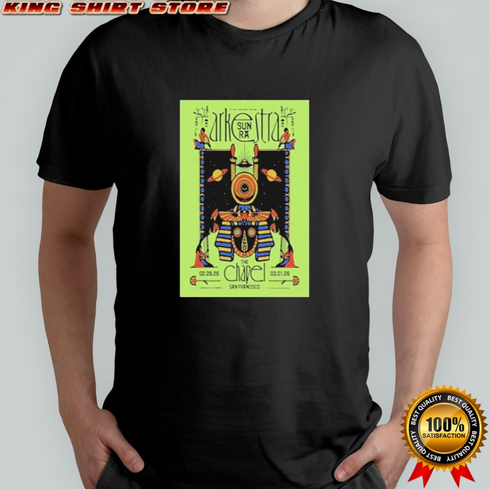 The Sun Ra Arkestra 2026 Tour San Francisco T-Shirt