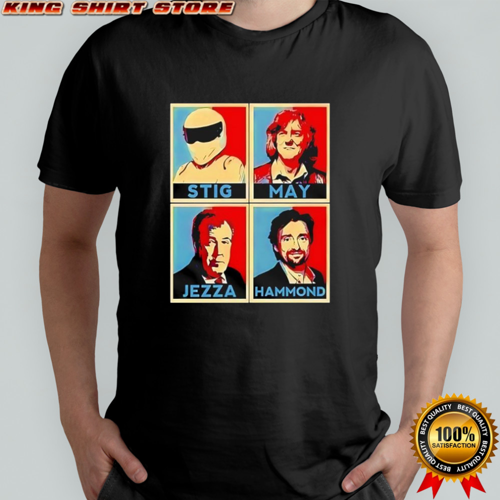The Three Wisemen Stig May Jezza Hammond shirt