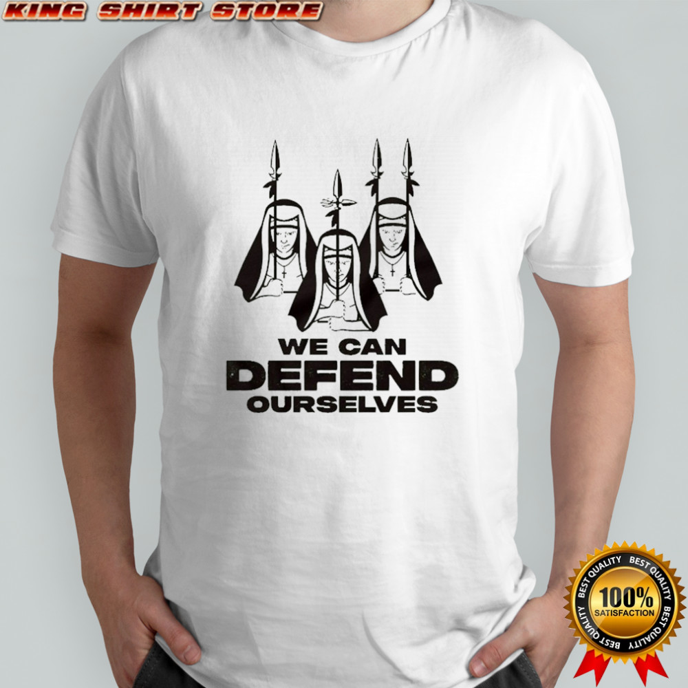 The Walking Dead We Can Defend Ourselves Daryl Dixon Fighting Nuns T-shirt