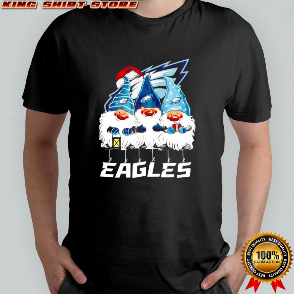 Three Gnomes Christmas Philadelphia Eagles shirt