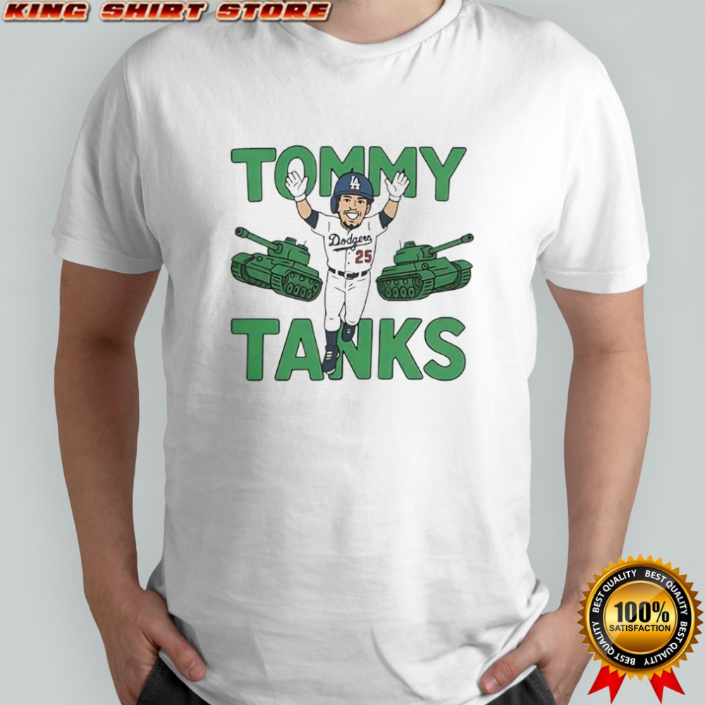 Tommy Tanks player LA graphic shirt
