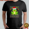 Top Frog Hat Santa Ugly Christmas shirt