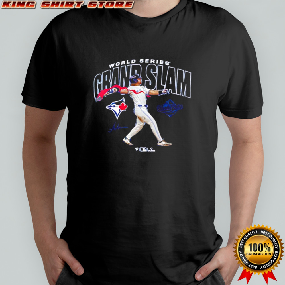 Toronto Blue Jays Addison Barger Royal 2025 World Series Grand Slam Player shirt