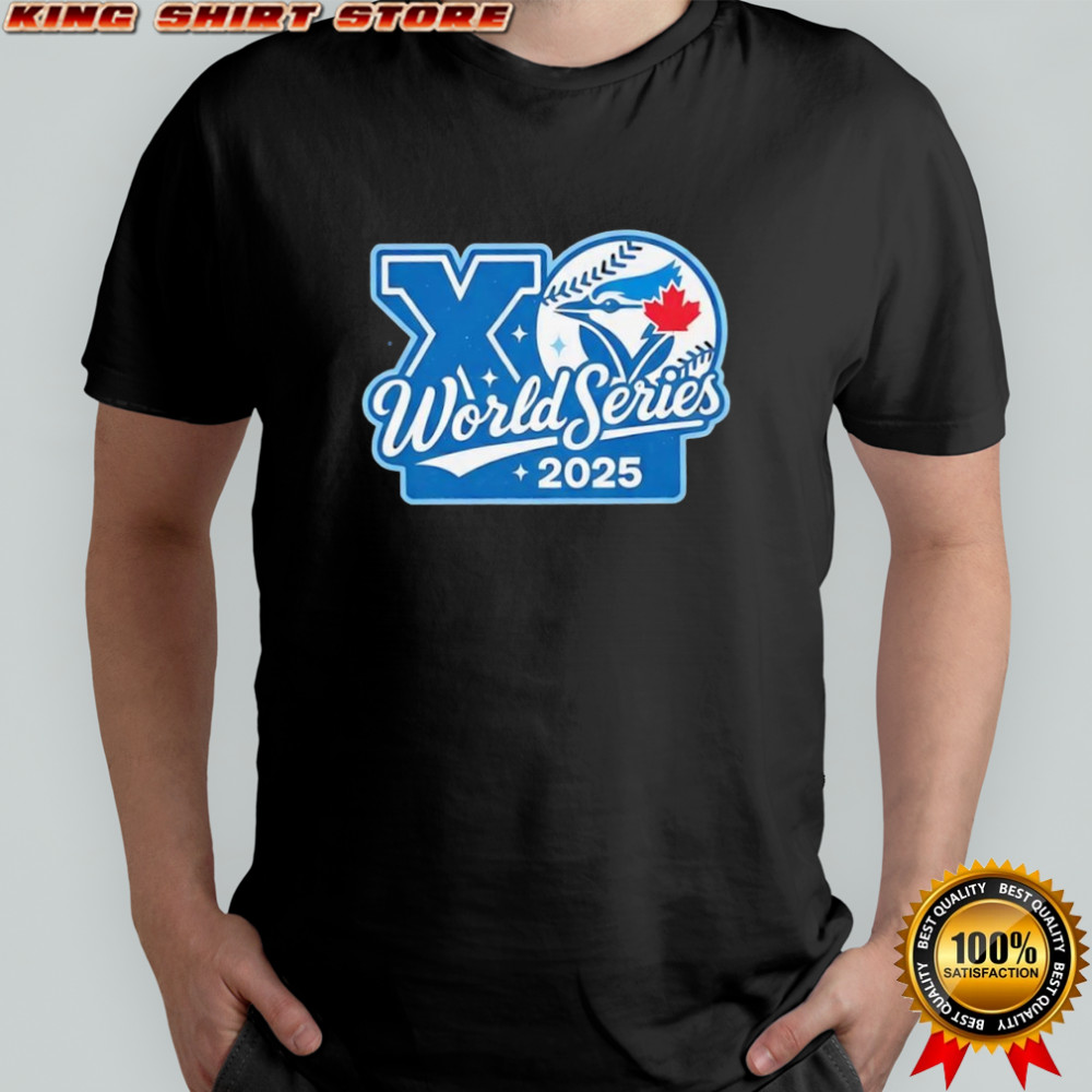 Toronto Blue Jays XO 2025 World Series Vintage Baseball Music Collab shirt