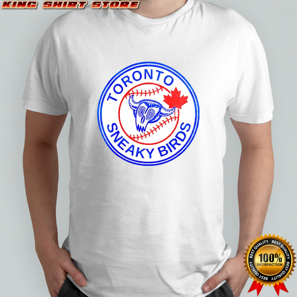 Toronto Sneaky Birds Toronto Blue Jays parody logo shirt