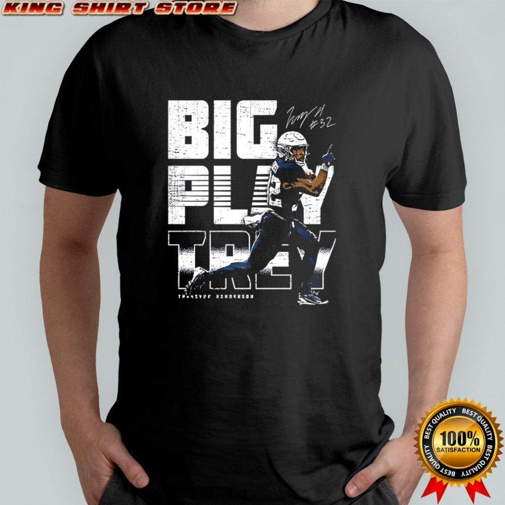 TreVeyon Henderson New England Patriots football big play trey signature retro shirt