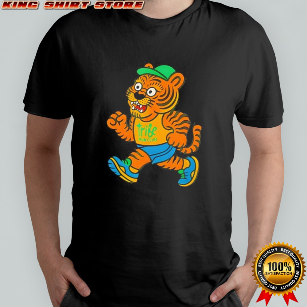 Tribe Coffee Run Club Tiger shirt