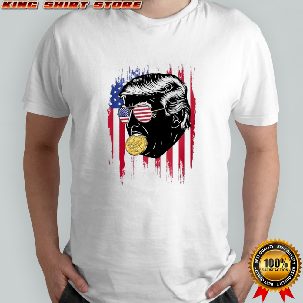 Trump Nobel Prize American Flag Shirt