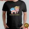 Trumplican American flag elephant logo shirt
