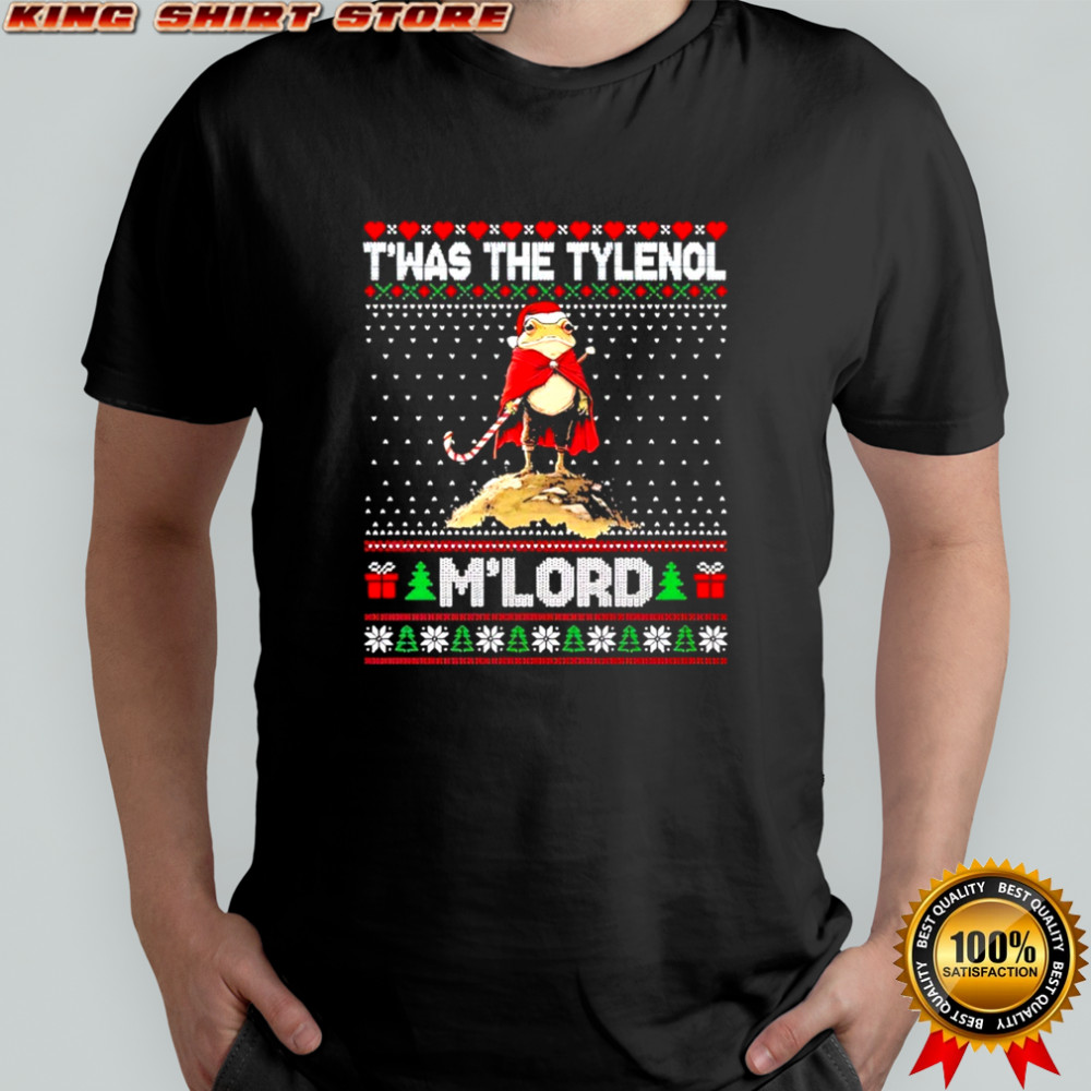 T’was The Tylenol Frogman Christmas Frog shirt