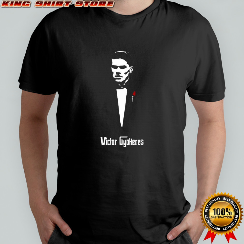 Viktor Gyokeres Arsenal Godfather style shirt