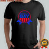 Voting Is Gay design logo shirt