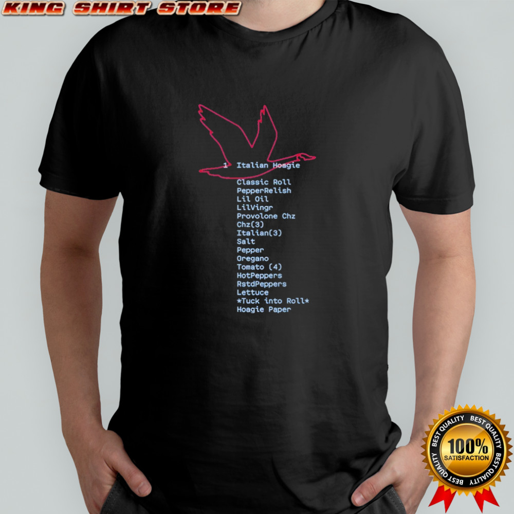 Wawa Italian Hoagie Order T-shirt