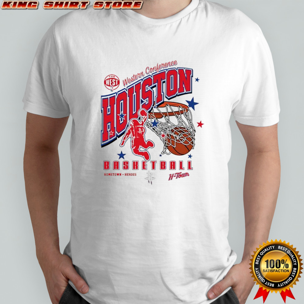 Western Conference Houston Rockets 2025 Basketball H Town shirt