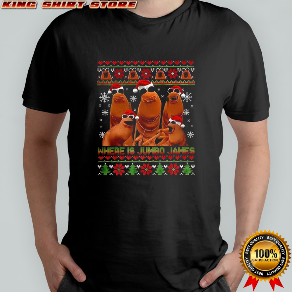 Where is Jumbo James Ugly Christmas 2025 shirt
