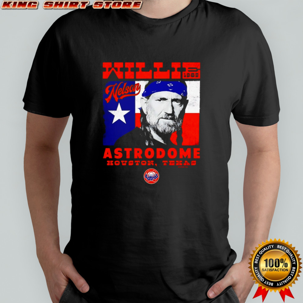 Willie Nelson x Houston Astros Astrodome vintage shirt