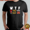 Wine turkey Cincinnati Bengals football Thanksgiving shirt