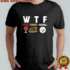 Wine turkey Pittsburgh Steelers football Thanksgiving shirt