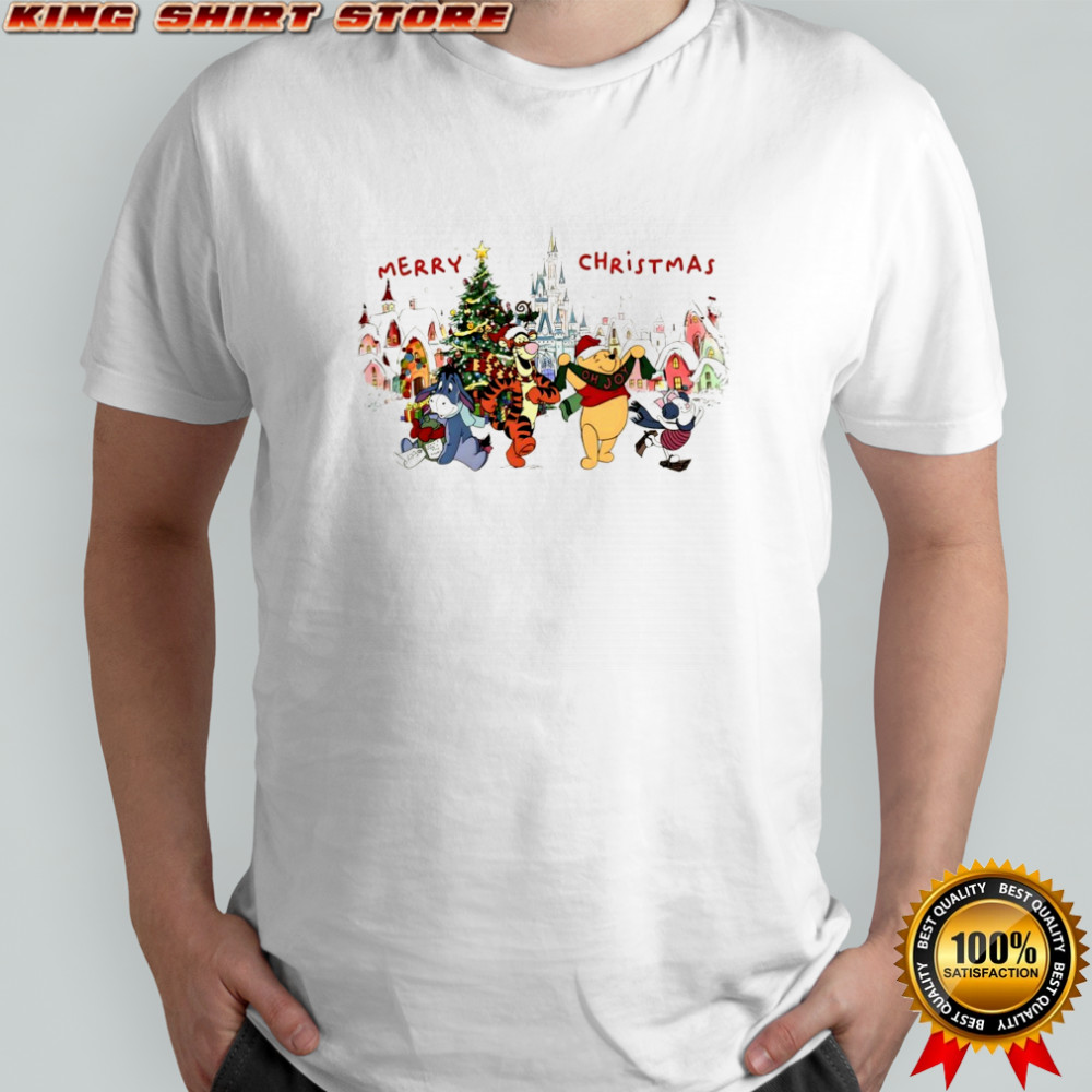 Winnie the Pooh Tigger friends Merry Christmas 2025 shirt