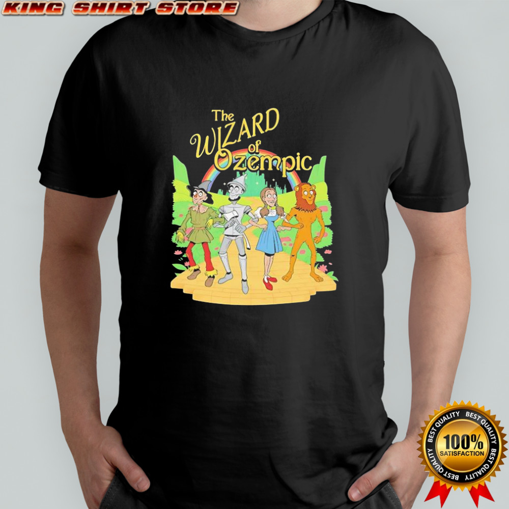 Wizard of Ozempic rainbow graphic shirt