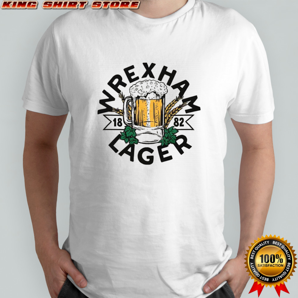 Wrexham Lager est 1882 mug shirt
