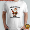 Yinz Have a Merry Christmas Santa Pittsburgh Holiday shirt