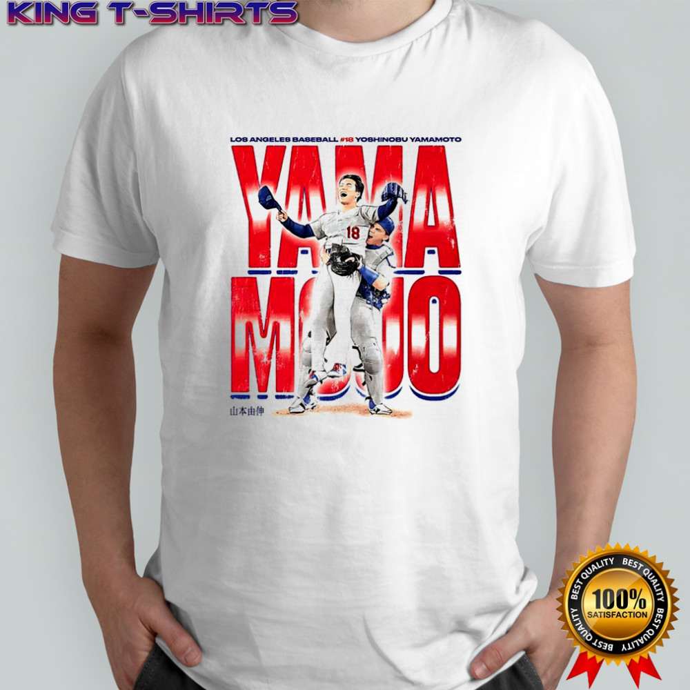Yoshinobu Yamamoto Los Angeles Dodgers baseball 2025 Yama Mojo shirt